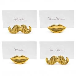 Jonathan Adler UK Head To Toe Mr. & Mrs. Muse Place Card Holder