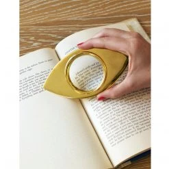 Jonathan Adler UK Brass Eye Magnifying Glass Décor