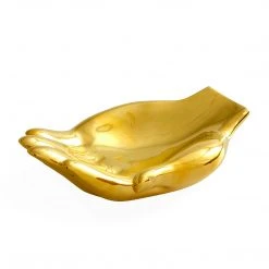 Jonathan Adler UK Brass Hand Bowl Décor