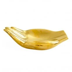 Jonathan Adler UK Brass Hand Bowl Décor