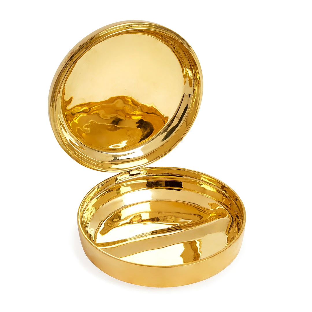 Jonathan Adler UK Counterculture Quaalude Brass Pill Box