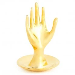 Jonathan Adler UK Brass Hand Ring Holder Décor