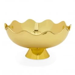 Jonathan Adler UK Brass Ripple Bowl Décor