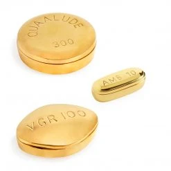 Jonathan Adler UK Brass Pill Box Bundle