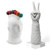 Jonathan Adler UK Mohawk Lollipop Holder & Peace Hand Bundle