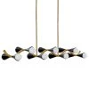 Jonathan Adler UK Caracas Wave Chandelier Lighting