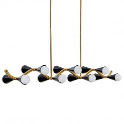 Jonathan Adler UK Caracas Wave Chandelier Lighting
