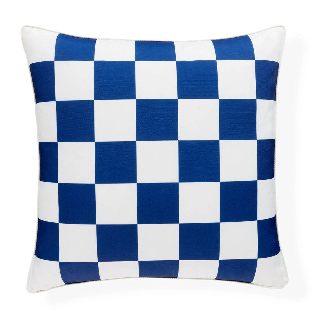 Jonathan Adler UK Checkerboard Square Outdoor Cushion