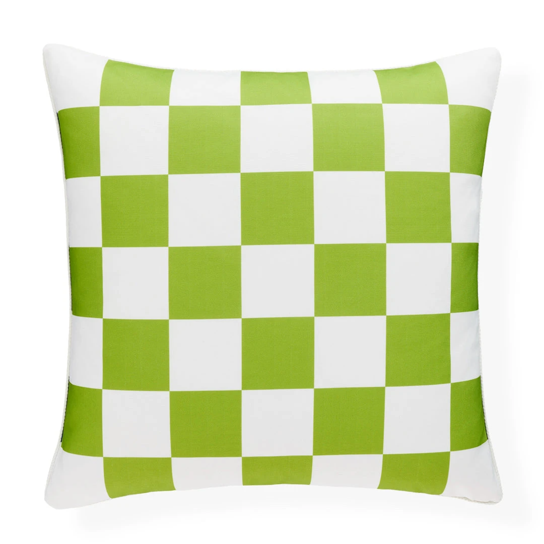 Jonathan Adler UK Checkerboard Square Outdoor Cushion