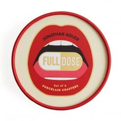 Jonathan Adler UK Full Dose Coasters Counterculture
