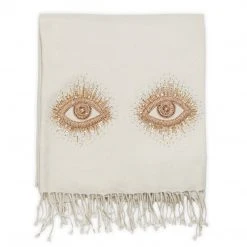 Jonathan Adler UK Head To Toe Muse Eyes Embellished Throw