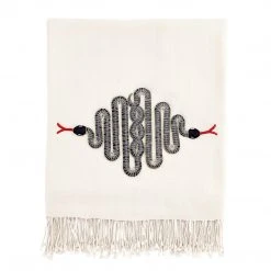 Jonathan Adler UK Snake Embellished Throw Décor