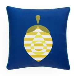 Jonathan Adler UK Fruit Stripe Reversible Outdoor Cushion