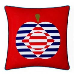 Jonathan Adler UK Fruit Stripe Reversible Outdoor Cushion