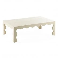 Jonathan Adler UK Flow Leather Cocktail Table
