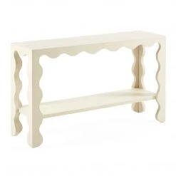 Jonathan Adler UK Flow Leather Console New