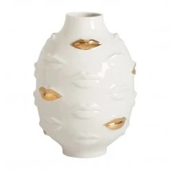 Jonathan Adler UK Gilded Gala Round Vase