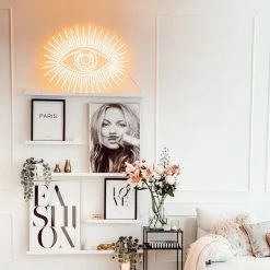 Jonathan Adler UK Golden Eye, LED Neon Sign YELLOWPOP X Jonathan Adler