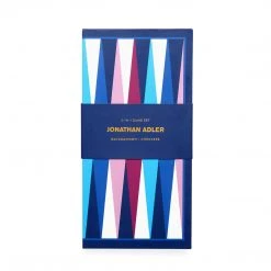 Jonathan Adler UK Harlequin 2-in-1 Travel Game Set