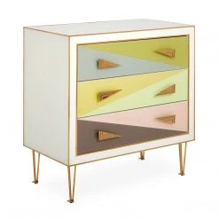 Jonathan Adler UK Harlequin Three-Drawer Chest