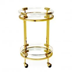Jonathan Adler UK Bestsellers Jacques Round Bar Cart