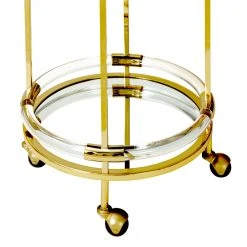 Jonathan Adler UK Bestsellers Jacques Round Bar Cart