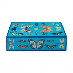 Jonathan Adler UK Large Botanist Lacquer Box New