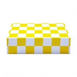 Jonathan Adler UK New Large Checkerboard Lacquer Box