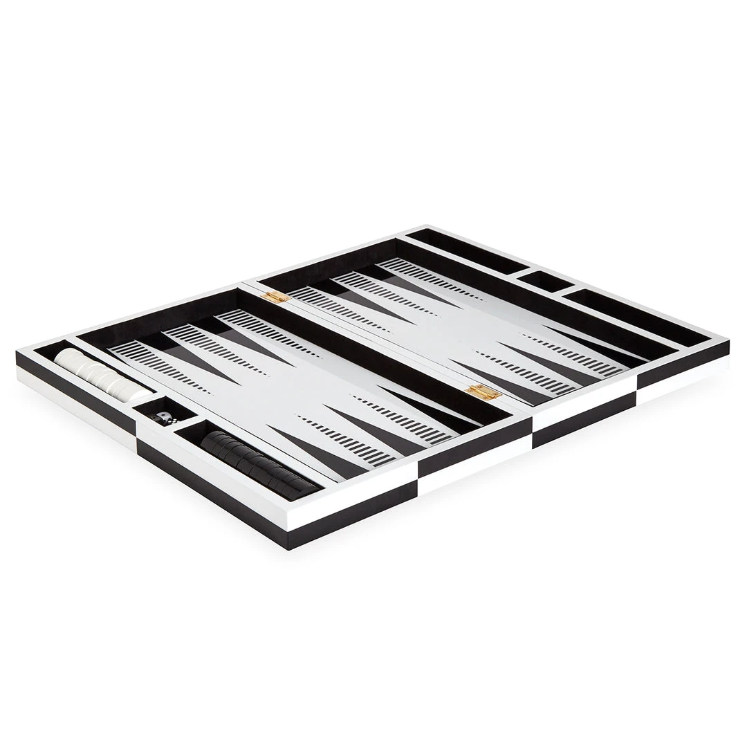 Jonathan Adler UK Op Art Backgammon Set Décor