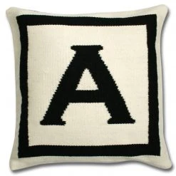 Jonathan Adler UK Reversible Letter Cushion Décor