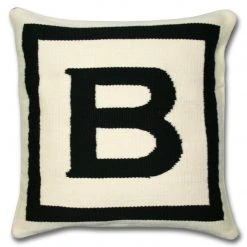 Jonathan Adler UK Reversible Letter Cushion Décor