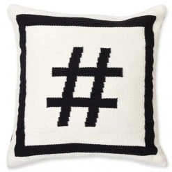 Jonathan Adler UK Reversible Letter Cushion Décor