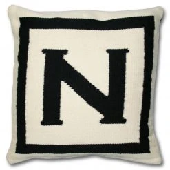 Jonathan Adler UK Reversible Letter Cushion Décor