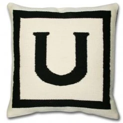 Jonathan Adler UK Reversible Letter Cushion Décor