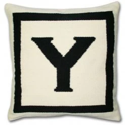 Jonathan Adler UK Reversible Letter Cushion Décor
