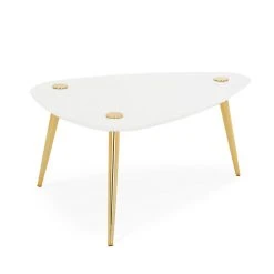 Jonathan Adler UK Furniture Large Marble Triangle Table