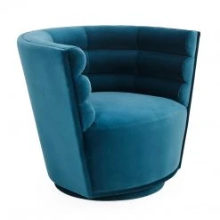 Jonathan Adler UK Maxime Swivel Club Chair New