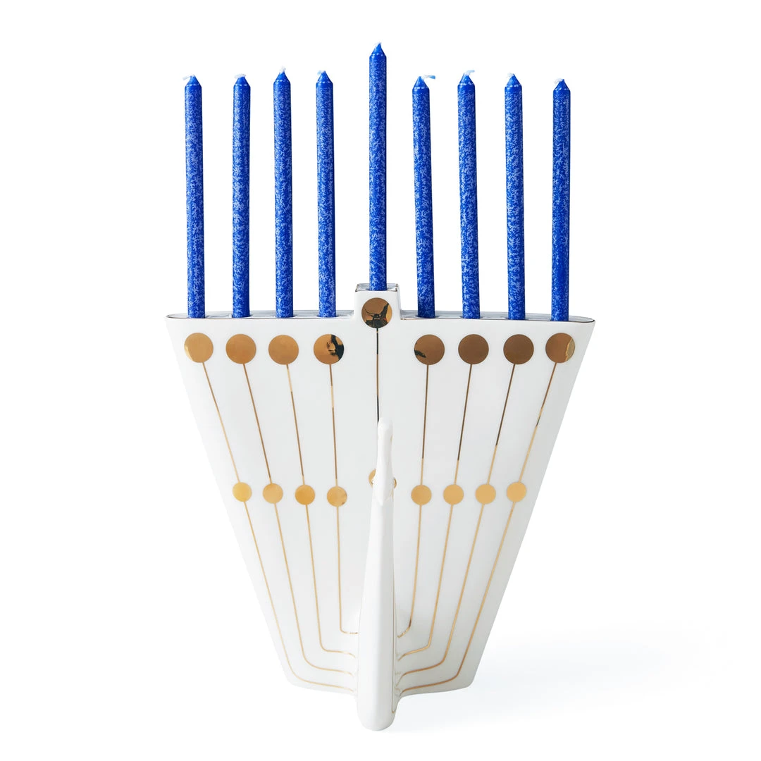 Jonathan Adler UK Peacock Menorah Pottery