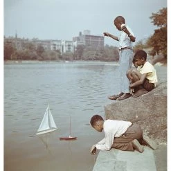 Jonathan Adler UK Art Slim Aarons "Model Boat Sailing" Photograph