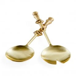 Jonathan Adler UK Muse Bamboo Salad Serving Set New