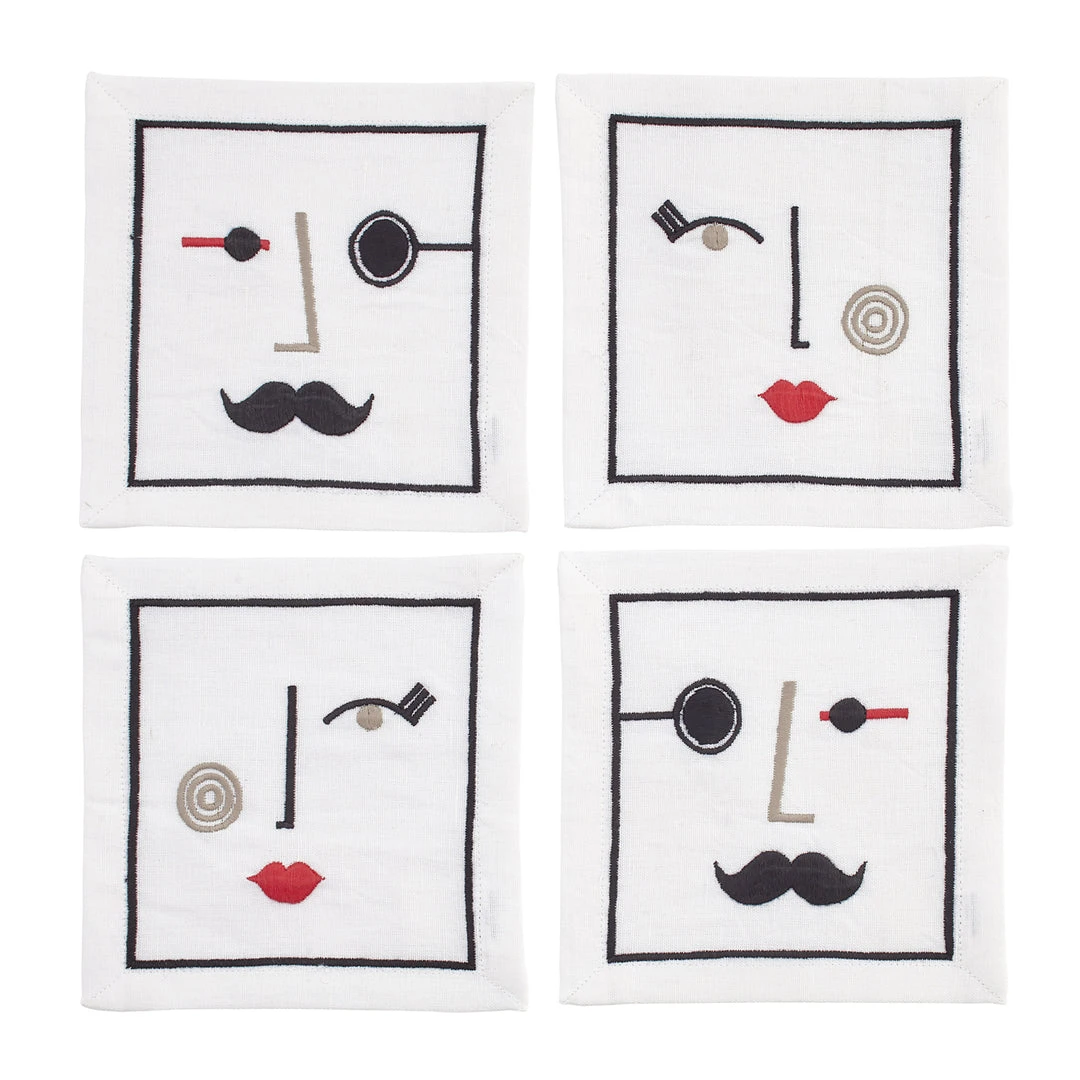 Jonathan Adler UK Dining Marseilles Cocktail Napkins
