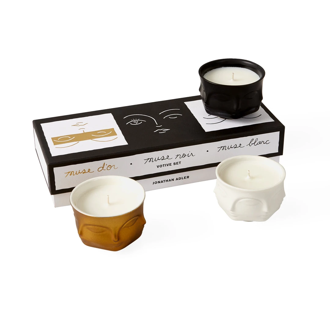 Jonathan Adler UK Muse Votive Candle Set