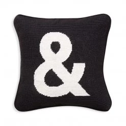 Jonathan Adler UK "&" Needlepoint Cushion Cushions & Throws