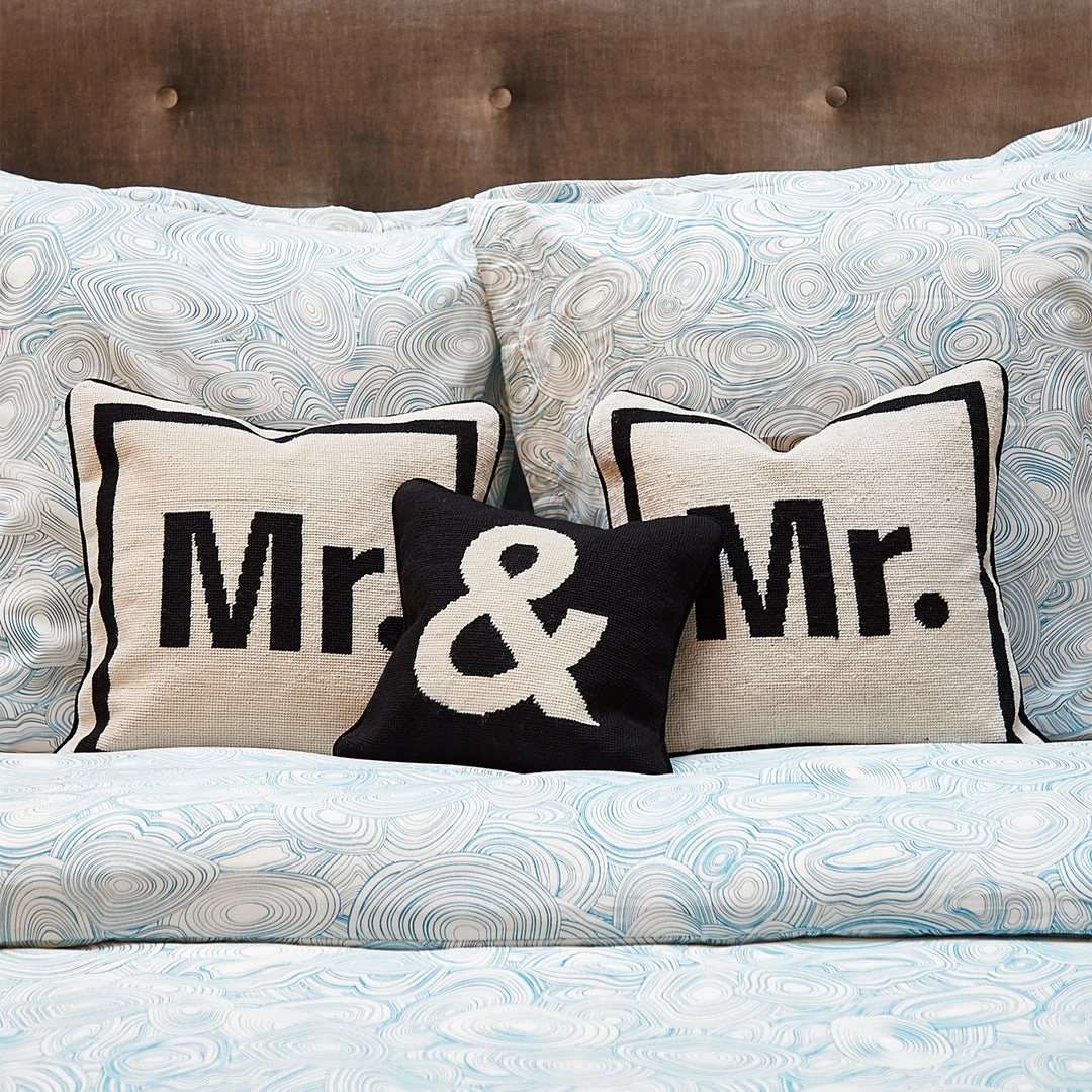 Jonathan Adler UK Mr. Needlepoint Cushion Cushions & Throws