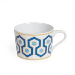 Jonathan Adler UK Serveware & Mugs Newport Tea Cup And Saucer
