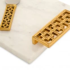 Jonathan Adler UK Dining Nixon Cheese Board & Knife Set