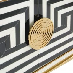 Jonathan Adler UK Op Art Credenza New