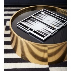 Jonathan Adler UK Op Art Backgammon Set Décor