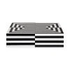 Jonathan Adler UK Large Op Art Lacquer Box