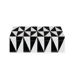 Jonathan Adler UK Medium Op Art Lacquer Box